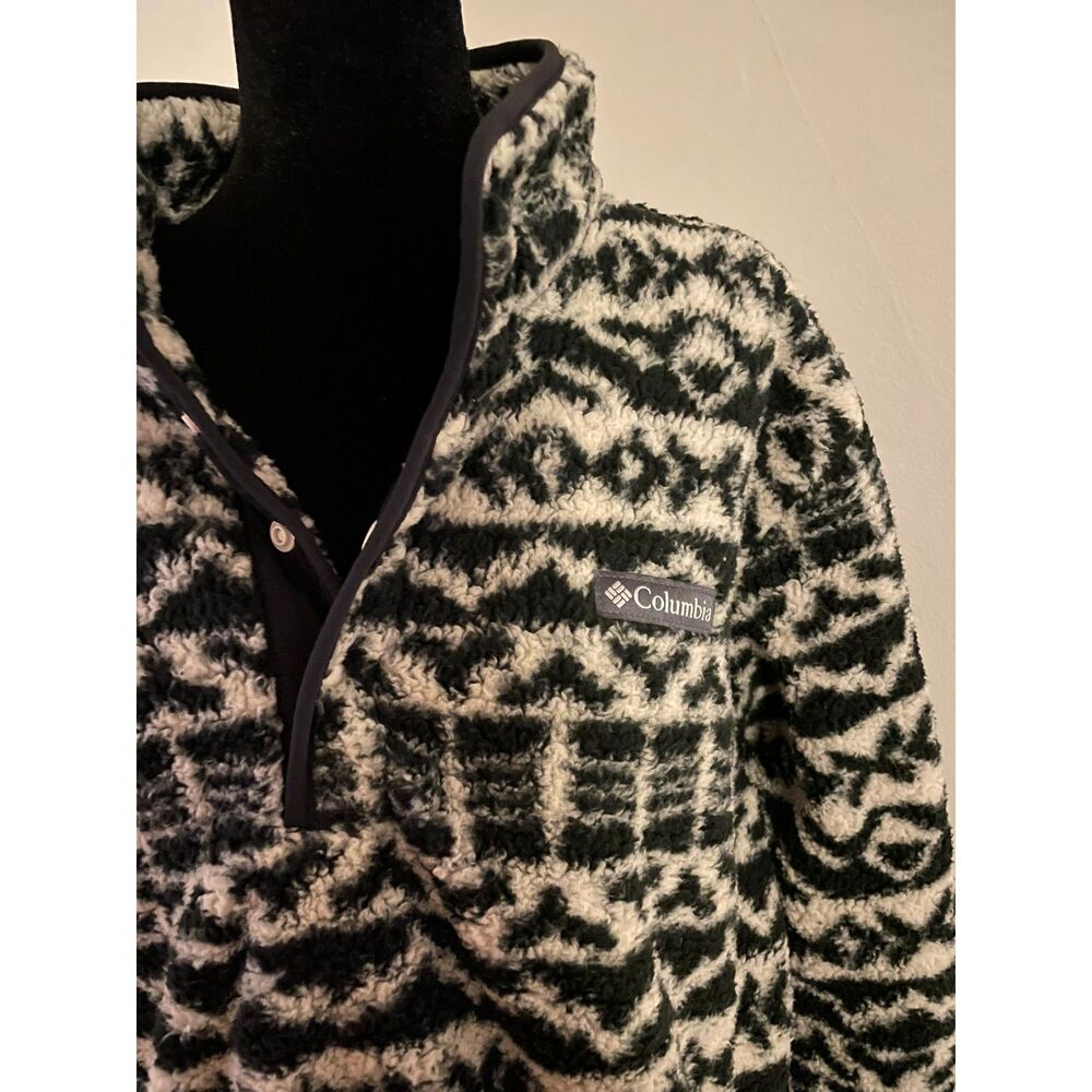 Columbia Sherpa Fleece Half Snap Pullover